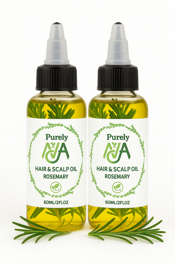 Purely Ava Rosemary Hair & Scalp Oil, 2 pack